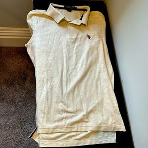 Men’s Cream Polo